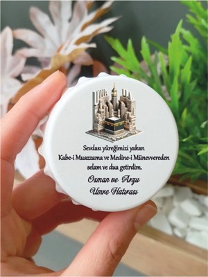 Lecatte 20ADET- Hac Hatırası Umre Hatırası Mevlid Hatırası Mevlüd Hatırası Hediyeliği