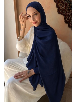 İmaj Butik Lacivert Abiye Safir Ipek Şal