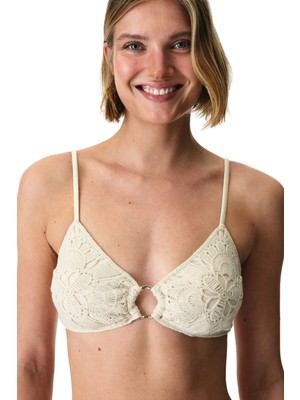 Penti Ekru Rosaldi Crochetta Hot Bikini Üstü