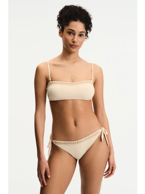 Penti Pastel Bej Kaia Straplez Bikini Üstü