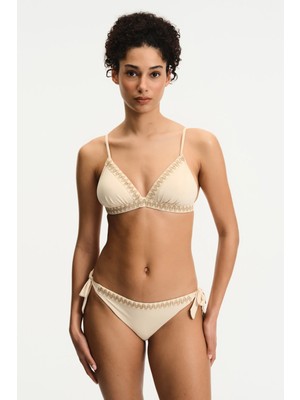 Penti Pastel Bej Kaia Üçgen Fit Bikini Üstü