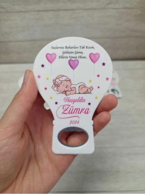 Lecatte 20 Adet Balon Magnet Açacak Yeni Doğan, Doğum Günü, Sünnet, Nişan, Söz, Düğün Hediyelik