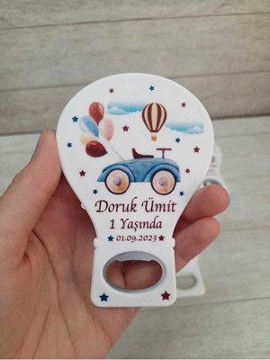 Lecatte 20 Adet Balon Magnet Açacak Yeni Doğan, Doğum Günü, Sünnet, Nişan, Söz, Mavili Bisiklet