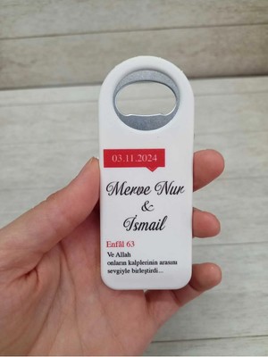 Lecatte 20 Adet Uzun Magnet Açacak Yeni Doğan, Doğum Günü, Sünnet, Nişan, Söz, Düğün Hediyelik