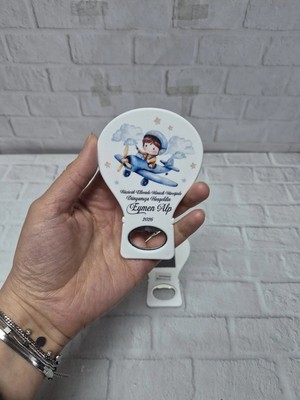 Lecatte 20 Adet Balon Mavi Uçak Magnet Açacak Yeni Doğan, Doğum Günü, Sünnet, Nişan, Hediyelik