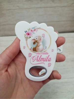 Lecatte 20 Adet Ayak Açacak Magnet Tavşan Temalı