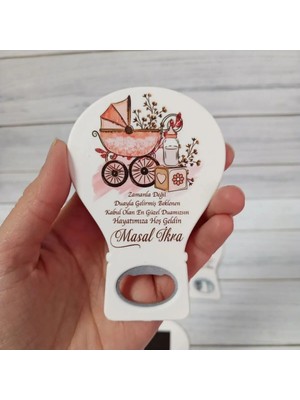Lecatte 20 Adet Balon Açacak Magnet Pembe Bisiklet Temalı