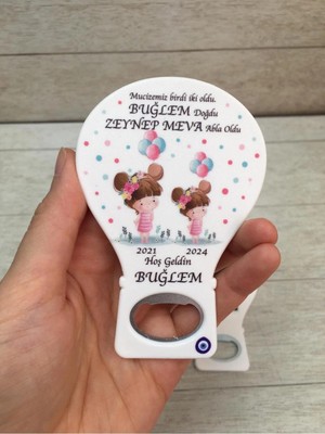 Lecatte 20 Adet Balon Magnet Açacak Yeni Doğan, Doğum Günü, Sünnet, Nişan, Söz, Düğün Hediyelik