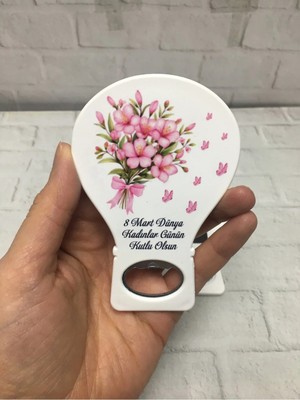 Lecatte 20 Adet 8 Mart Dünya Kadınlar Günü Açacak Magneti