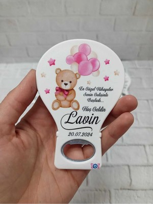 Lecatte 20 Adet Balon Magnet Açacak Yeni Doğan, Doğum Günü, Sünnet, Nişan, Söz, Düğün Hediyelik