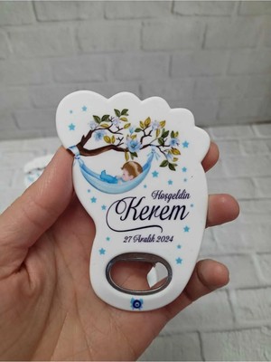 Lecatte 20 Adet Ayak Magnet Açacak Yeni Doğan, Doğum Günü, Sünnet, Nişan, Söz, Düğün Hediyelik