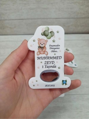 Lecatte 20 Adet Bir Magnet Açacak Yeni Doğan, Doğum Günü, Sünnet, Nişan, Söz, Düğün Hediyelik