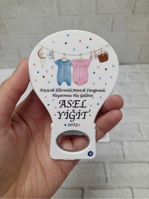 Lecatte 20 Adet Balon Magnet Açacak Yeni Doğan, Doğum Günü, Sünnet, Nişan, Söz, Düğün Hediyelik