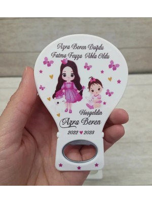 Lecatte 20 Adet Balon Magnet Açacak Yeni Doğan, Doğum Günü, Sünnet, Nişan, Söz, Kardeşli Tema