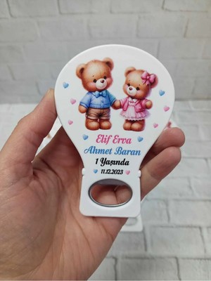 Lecatte 20 Adet Balon Magnet Açacak Yeni Doğan, Doğum Günü, Sünnet, Nişan, Söz, Düğün Hediyelik