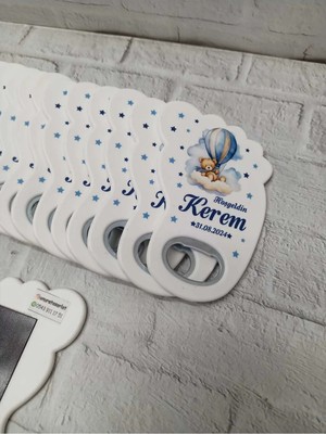 Lecatte 20 Adet Ayak Magnet Açacak Yeni Doğan, Doğum Günü, Sünnet, Nişan, Söz, Düğün Hediyelik