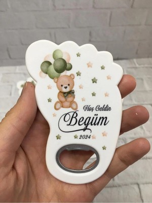 Lecatte 20 Adet Ayak Magnet Açacak Yeni Doğan, Doğum Günü, Sünnet, Nişan, Söz, Düğün Hediyelik