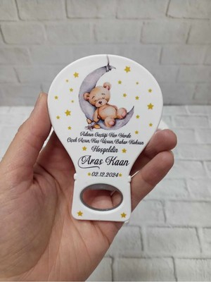 Lecatte 20 Adet Balon Magnet Açacak Yeni Doğan, Doğum Günü, Sünnet, Nişan, Söz, Düğün Hediyelik