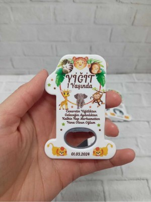 Lecatte 20 Adet Bir Magnet Açacak Yeni Doğan, Doğum Günü, Sünnet, Nişan, Söz, Düğün Hediyelik