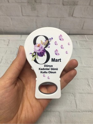 Lecatte 20 Adet 8 Mart Dünya Kadınlar Günü Açacak Magneti