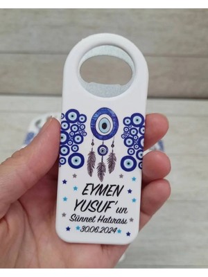 Lecatte 20 Adet Uzun Açacak Magnet Sünnet Temalı Yenidoğan Doğumgünü