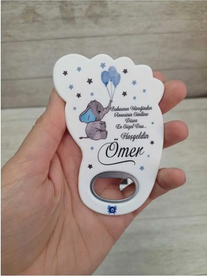 Lecatte 20 Adet Ayak Magnet Açacak Yeni Doğan, Doğum Günü, Sünnet, Nişan, Söz, Düğün Hediyelik