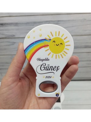 Lecatte 20 Adet Balon Açacak Magnet Güneş Temalı
