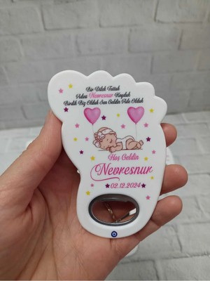 Lecatte 20 Adet Ayak Magnet Açacak Yeni Doğan, Doğum Günü, Sünnet, Nişan, Söz, Düğün Hediyelik