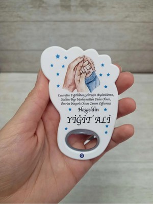 Lecatte 20 Adet Ayak Magnet Açacak Yeni Doğan, Doğum Günü, Sünnet, Nişan, Söz, Düğün Hediyelik
