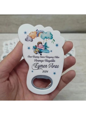 Lecatte 20 Adet Ayak Açacak Magnet Uçak Yenidoğan Konspeti