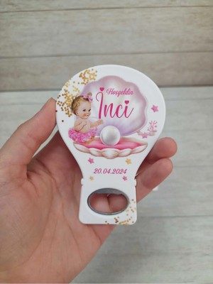 Lecatte 20 Adet Balon Magnet Açacak Yeni Doğan, Doğum Günü, Sünnet, Nişan, Söz, Incili Model
