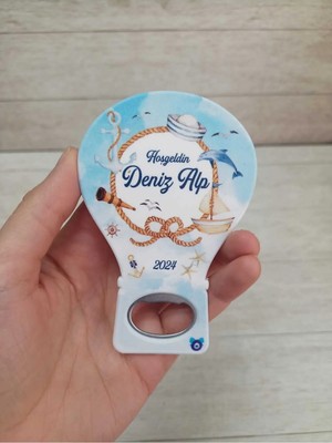 Lecatte 20 Adet Balon Magnet Açacak Yeni Doğan, Doğum Günü, Sünnet, Nişan, Söz, Deniz Temalı