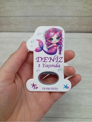 Lecatte 20 Adet Bir Magnet Açacak Yeni Doğan, Doğum Günü, Sünnet, Nişan, Söz, Deniz Konsepti