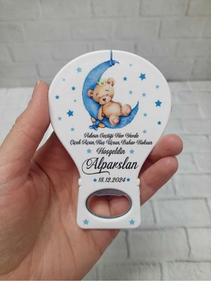 Lecatte 20 Adet Balon Magnet Açacak Yeni Doğan, Doğum Günü, Sünnet, Nişan, Söz, Düğün Hediyelik
