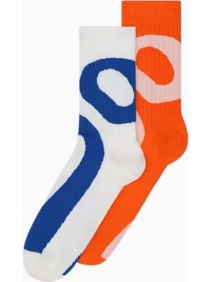 On Liquid Logo Sock High 2p Unisex Çorap