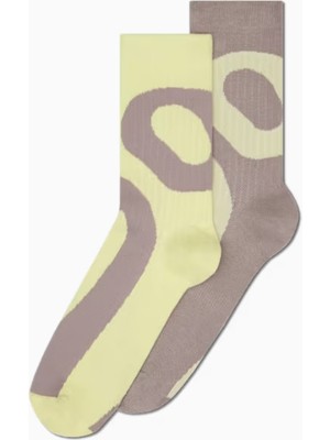 On Liquid Logo Sock High 2p Unisex Çorap