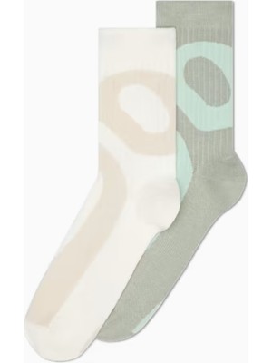 On Liquid Logo Sock High 2p Unisex Çorap