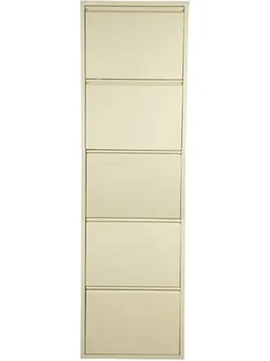 Vivense Ezel Ayakkabılık, 5 Katlı, Krem