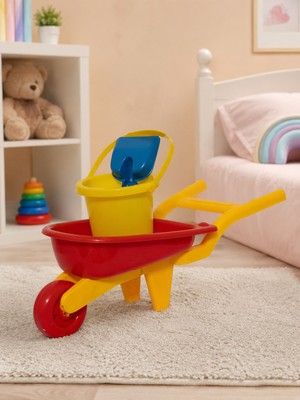 Luord-Store El Arabalı Kova Seti Kırmızı - 1025 (Lisinya)