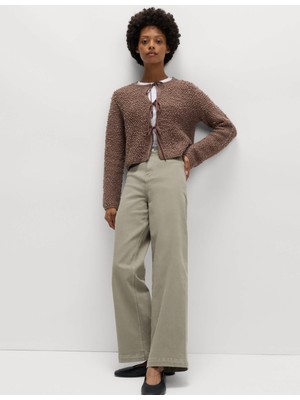 Marks & Spencer Yüksek Bel Wide Leg Grazer Jean