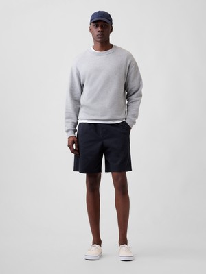 Gap Erkek Lacivert 7" Twill Easy Şort