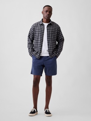 Gap Erkek Koyu Mavi 7" Twill Easy Şort