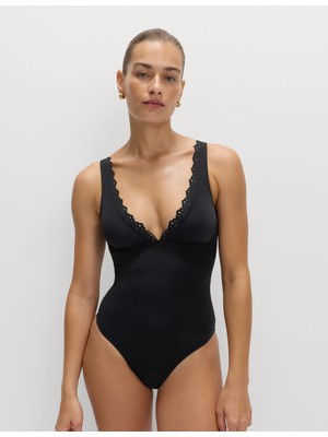 Marks & Spencer V‑yaka Detaylı Mayo