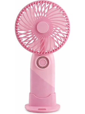 İnovaxis Taşınabilir Mini Fan USB Şarjlı El Vantilatörü 3 Kademeli Sessiz