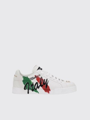 Dolce & Gabbana Made In Italy Print Sneakers