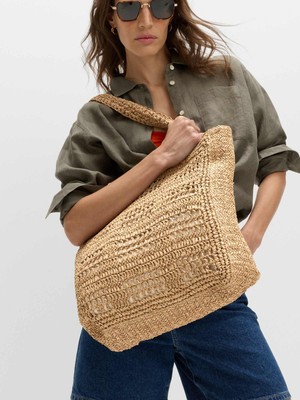 Marks & Spencer Hasır Tote Çanta