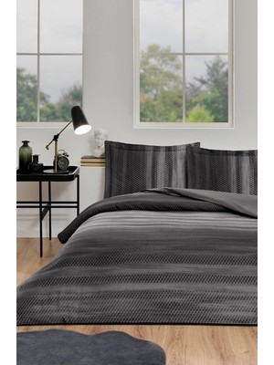 Özdilek Notte Çift Kişilik Lastikli Fitted Çarşaf Nevresim Takımı