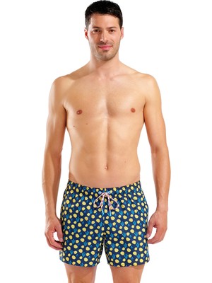 Arena Water Prints Beach Erkek Çok Renkli Deniz Şortu 007159730