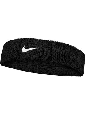 Nike Swoosh Classic Kadın Siyah Antrenman Saç Bandı N.101.2407.010.OS