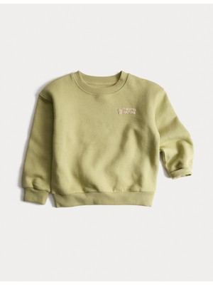 Marks & Spencer Pamuklu Çocuk Sweatshirt